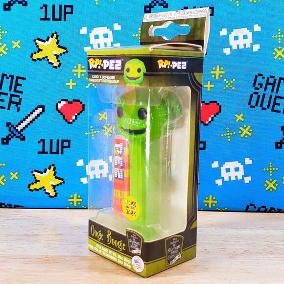 Funko PoP Pez Oogie Boogie The Nightmare Before Christmas Limited Edition GITD - Picture 6 of 10